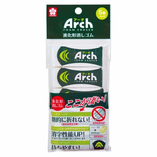 

Ластик Sakura Crepas Arch M 5 шт RFAM-5P