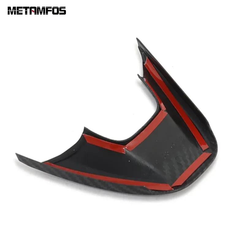 For Hyundai Venue -2024 2025 Carbon Fiber Steering Wheel Audio Switch Control Cover Trim Interior Accessories Car Styling
