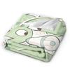 Two  BFDI Cartoon Animated Blanket  Flannel Novelty Warm Throw Blanket for Home Decoration