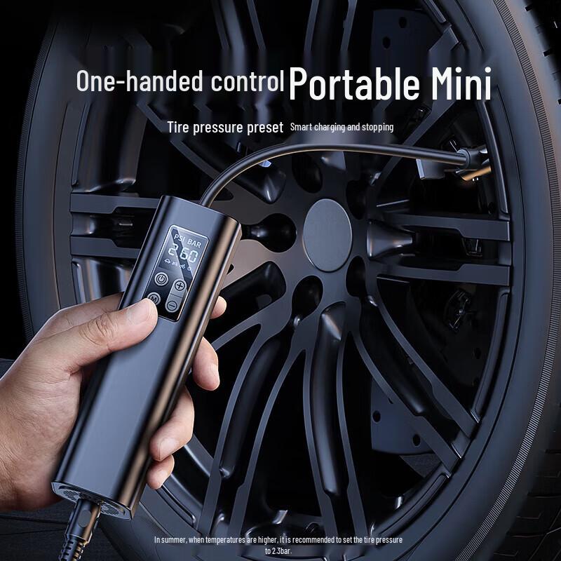 Baseus Portable Digital Car Tire Inflator & Air Pump
