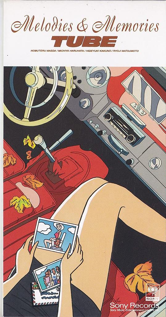 CD TUBE, KARAOKE; NOBUTERU MAEDA - Melodies&Memories  SRDL3918 Sony 1994 Japan Rock Used