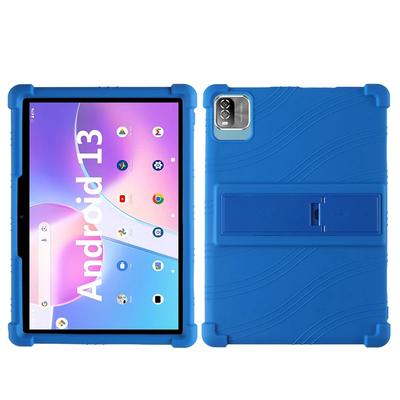 Pro PRITOM Android 12 Tablet 10.1 palců Nárazuvzdorný Kryt Teclast Android 13 Tablet Děti Silikonový Stojan Ochranný Plášť Měkký