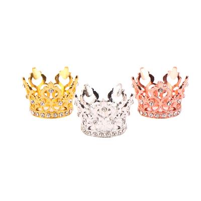 1/12 Puppenhaus Mini Prinzessin Krone Puppenhaus Simulation Kronen Kleine Tiara Puppenhaus Dekoration Zubehör