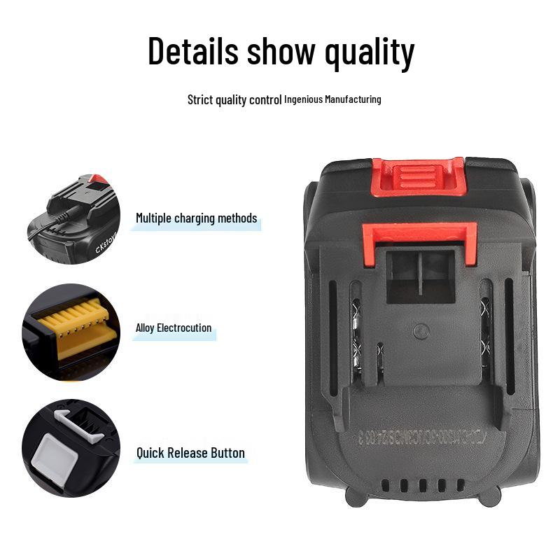 18V Lithium 10-Cell Battery for Makita Tools - Large Capacity Replacement for Power Drill Chargers