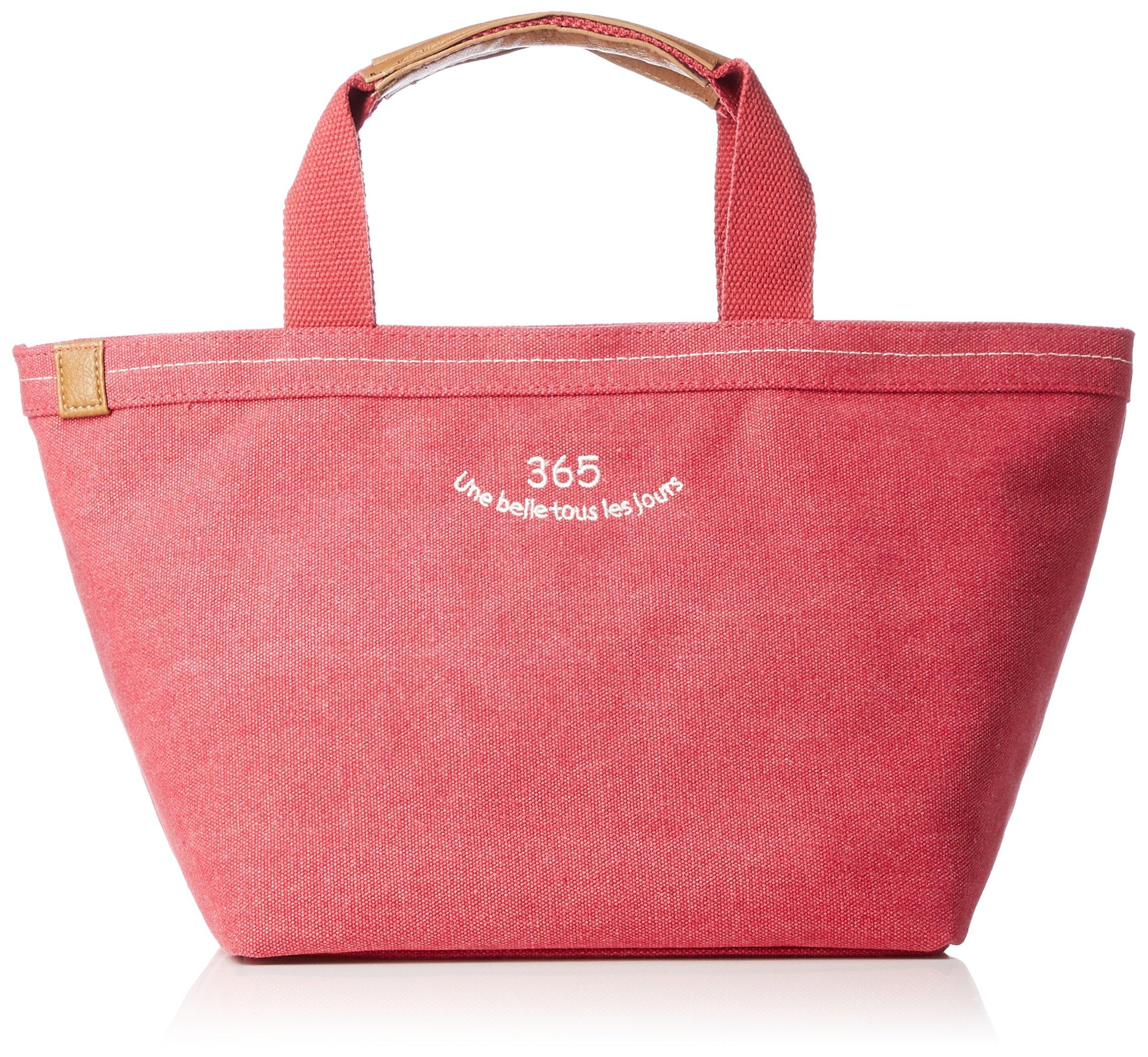 

Canvas logo embroidered series tote bag Red [Lafiel] #003128000