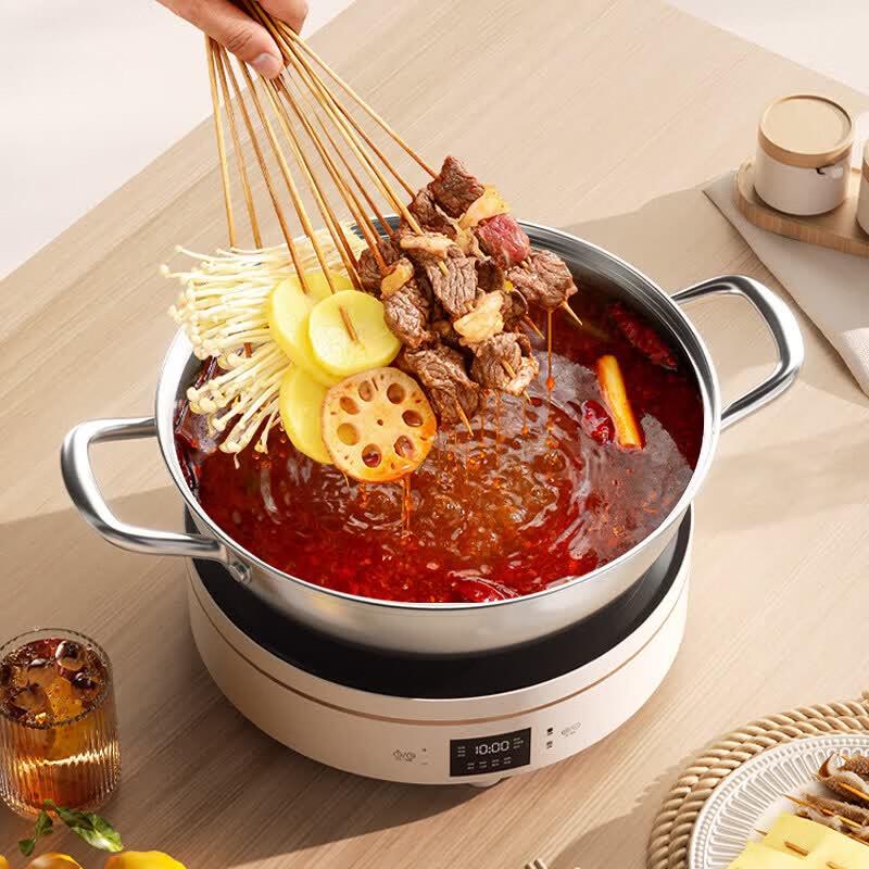 Kobach KBH-Q28 304 Stainless Steel Hot Pot Set, 28cm