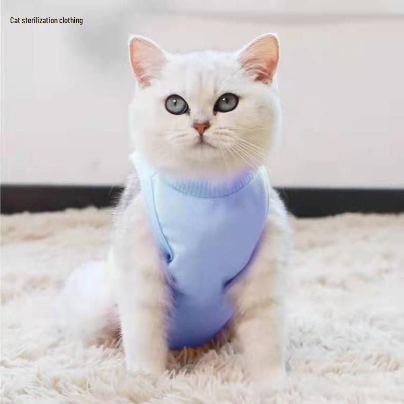 2024 Cat & Dog Post-Surgery Suit: Neutering & Weaning Pet Clothing
