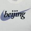Nike Beijing Limited Edition Logo Print Crew Neck T-Shirt Men Tops White DM3549-100