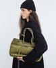 MARGESHERWOOD Grandma Used Bag Large_Dark Olive Suede