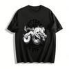 Sieg Oder Tod Hydra Print Lässiges Rundhals-Grafik-T-Shirt Reines Baumwoll-T-Shirt