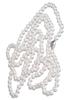 [Your and My Jewelry Box] Hanadama Pearl Necklace - 6mm Type Extra Long Necklace - 1.6 meters Made in Japan [Gift Wrapped]