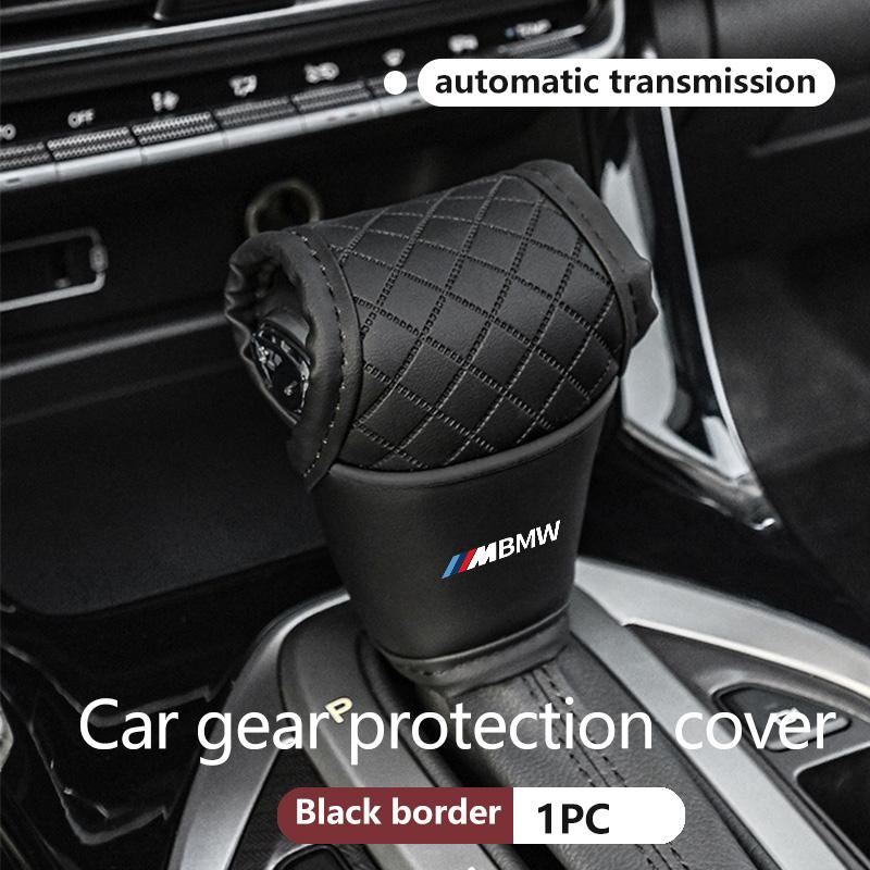 Leather Car Gear Shift Sleeve Knob Protective Cover For BMW Performance M E87 E30 E46 E28 F35 G20 E93 F20 X3 X