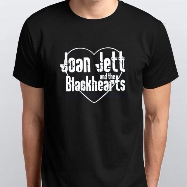 JOAN JETT T-SHIRT sizes S M L XL XXL colours Black, White