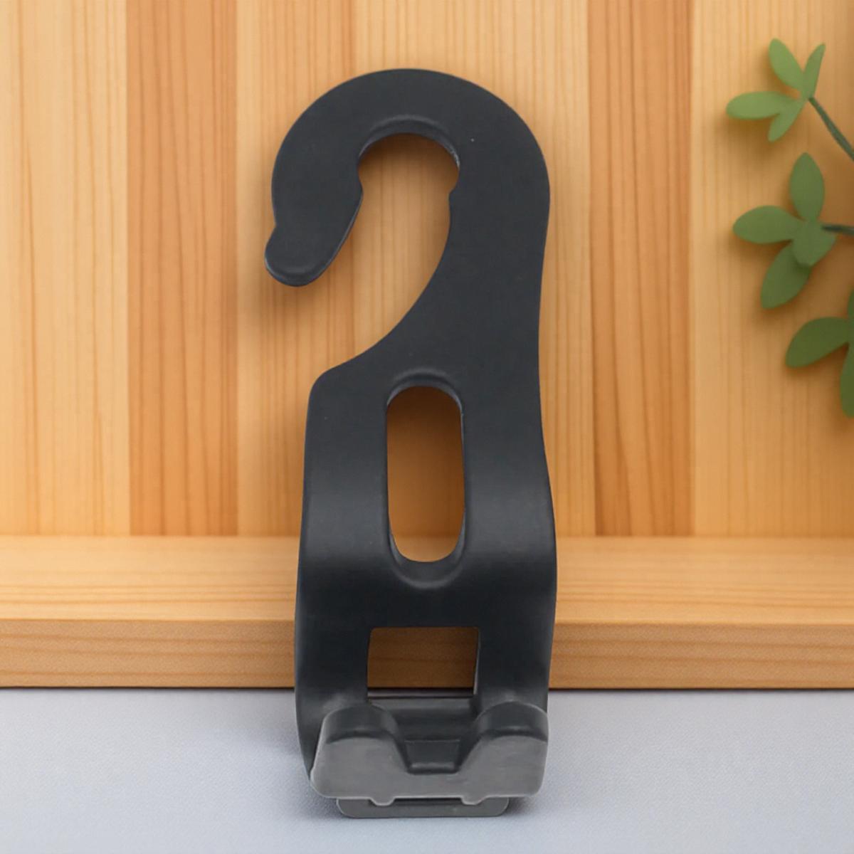 

Универсальный автомобильный крючок-вешалка на подголовник для заднего сиденья, органайзер для автомобиля, держатель для сумок, кошельков, пальто, пакетов с продуктами чёрный