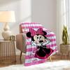 1pc Velvet Cute Minnie Mouse Bed Throw Blanket Sofa Coverlet Gift Home Decoration
