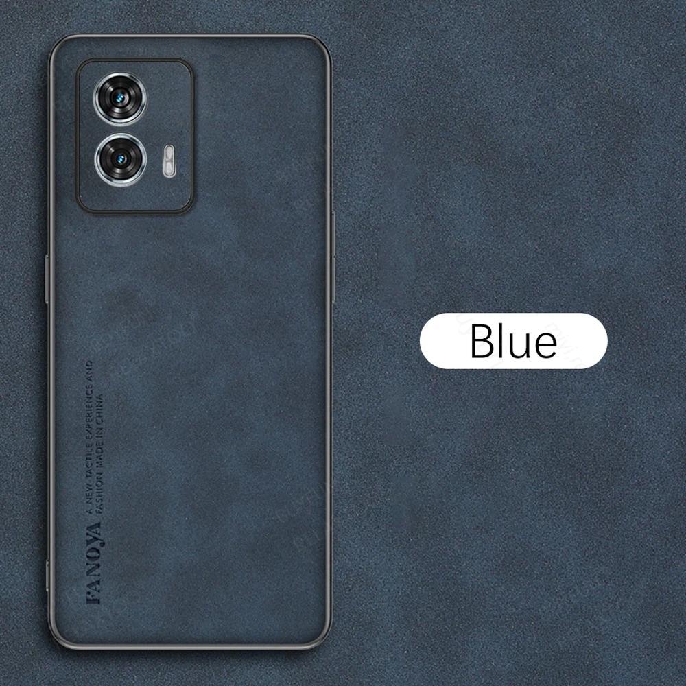 

Lambskin Leather Matte Case For Motorola Edge 50 Fusion 50Fusion 5G TPU Soft Frame Protect Fundas On Moto Rola Edge50Fusion For Edge 50 Fusion