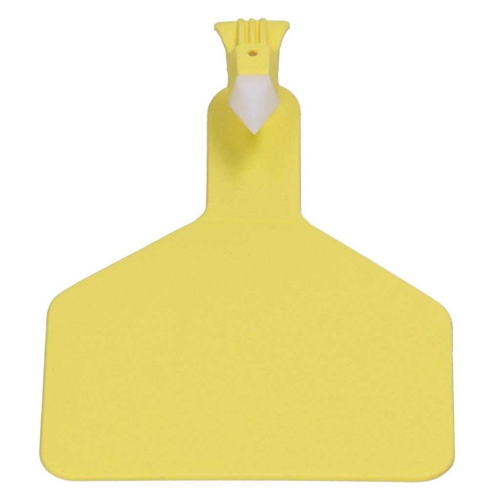 100 Stück Kunststoff Integriertes Ohrmarken-Set Viehzucht Bauernhof Ohr-Etikett für Kuh Rind Identifikation