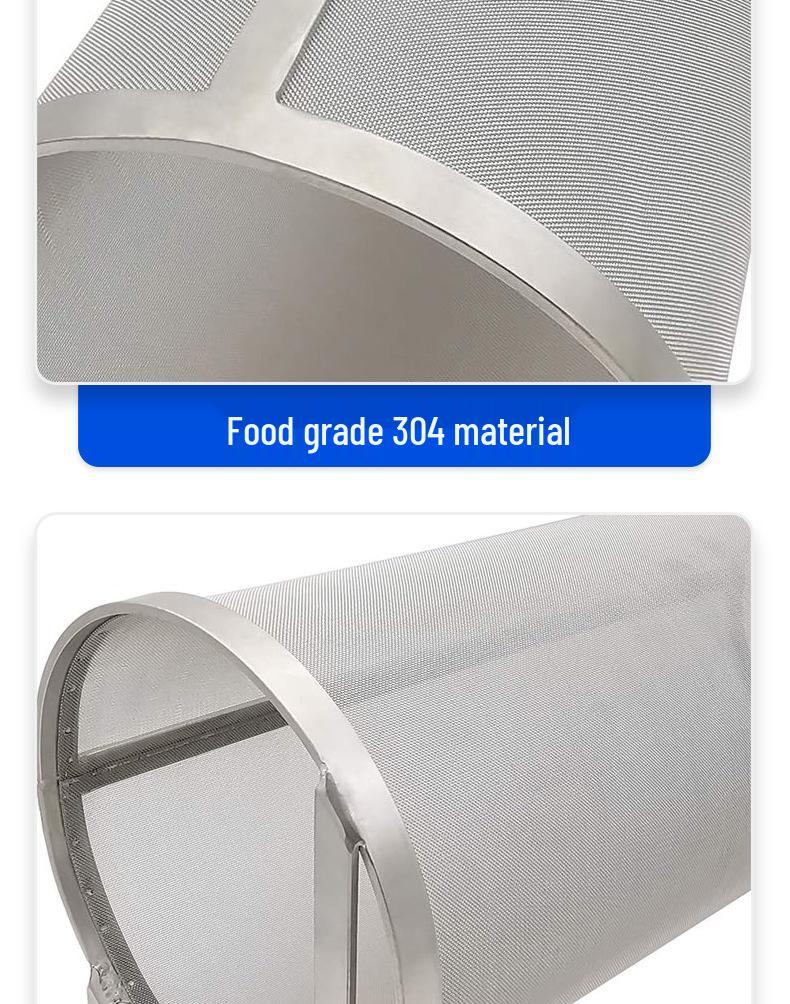 304 Stainless Steel Beer & Beverage Impurity Filter Barrel for Home Brewing