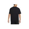 Nike Sportbekleidung Bequeme Mode Vielseitiges Kurzarm-T-Shirt Herren Tops Schwarz IB1383010