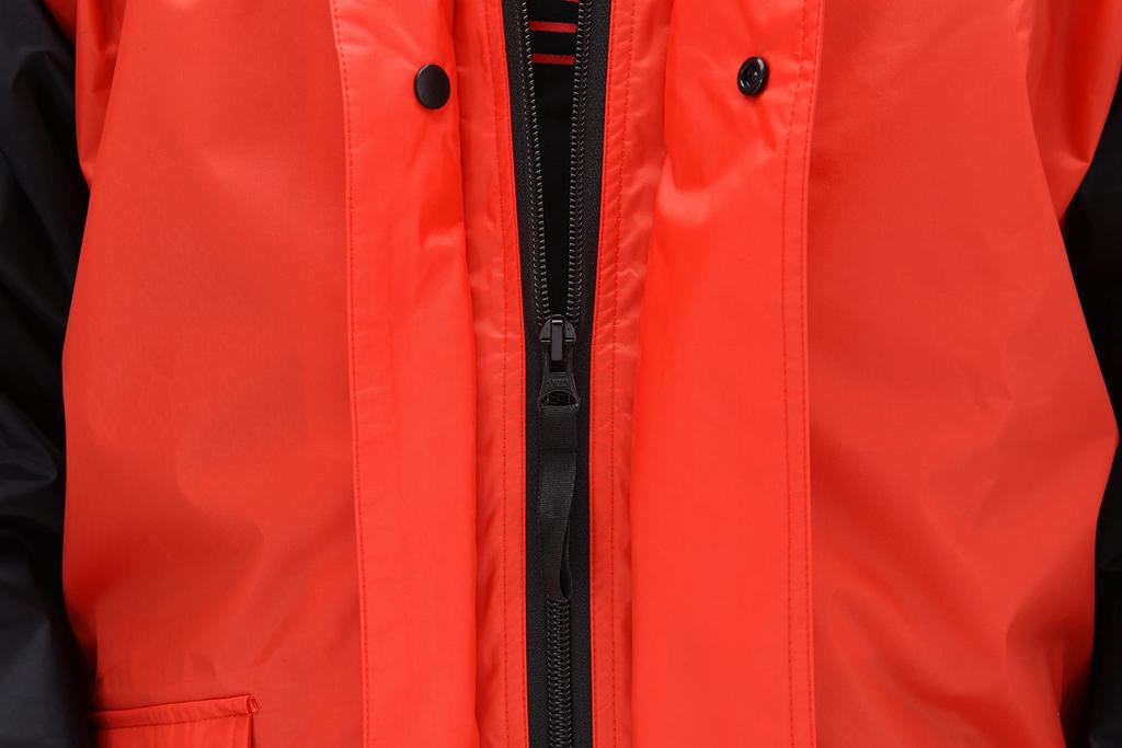 Yamaha Motor YAR32 Motorcycle Rain Size Rain 90792R058M Suit, Separate, Cybertex, Red, M, Waterproof, Gear,