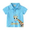 Boys Polo Shirt Short Sleeve Cotton Collared T Shirt Casual Summer Top for Kids