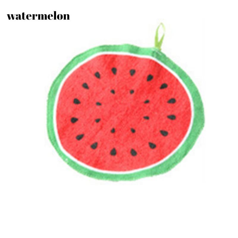 

3 Pcs Fruit Shape Microfiber Cloth Towel Dish for Dishcloth Hanging Absorbent Soft Cleaning Wiping Rags for Home Cleaning Tool