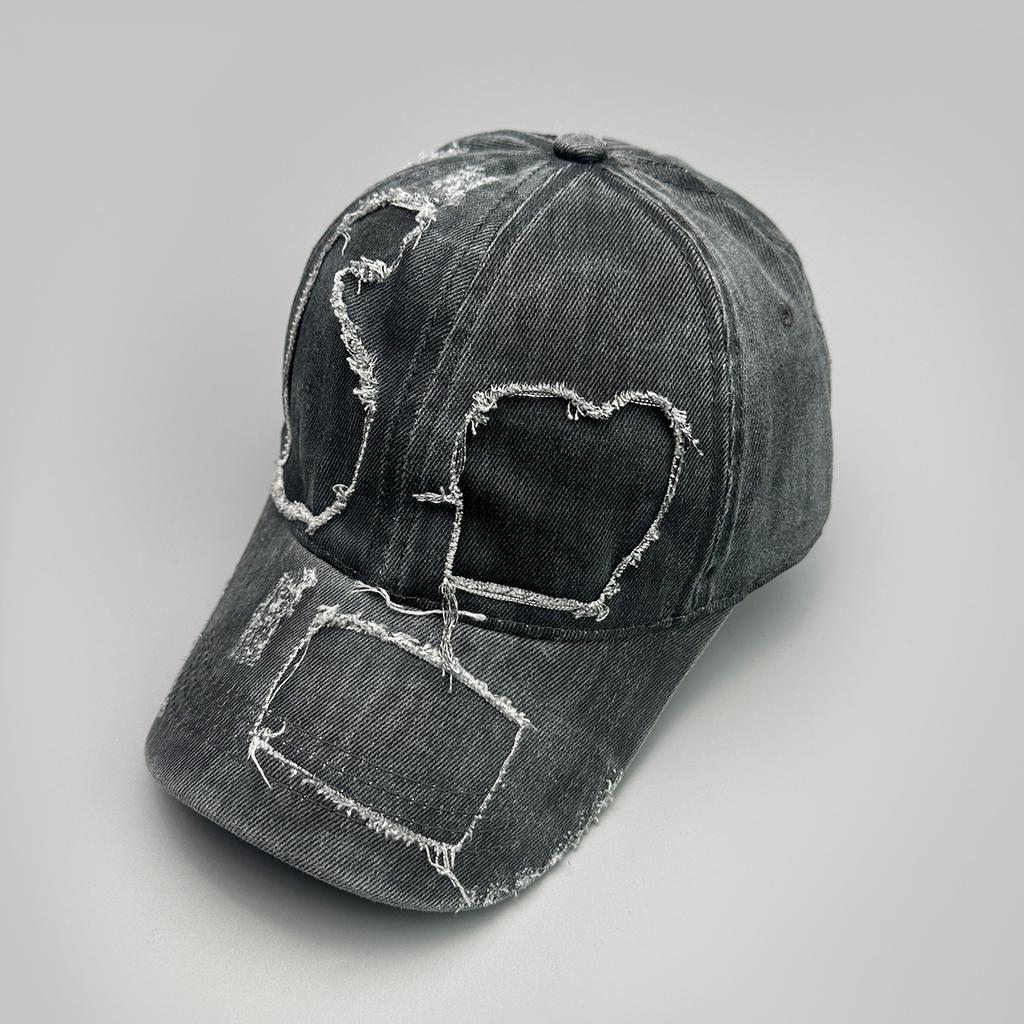 Altes Loch Windstraße Baseballkappe Herren und Damen Sonnenschutz Batik Retro Personalisierte Gewaschene Kappe