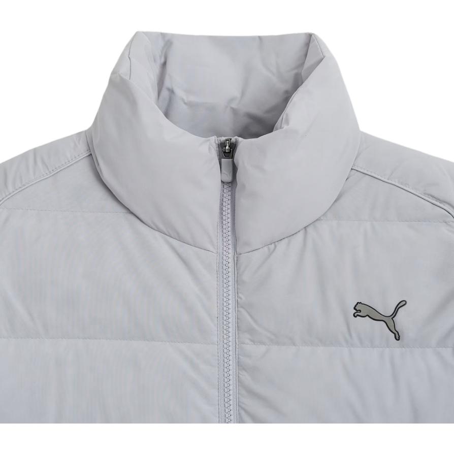 Puma Ultra1 Core Light Down Jacket Solid Color Casual Stand Collar Long Sleeve Down Jacket Women jackets Feather-Gray 940163-02