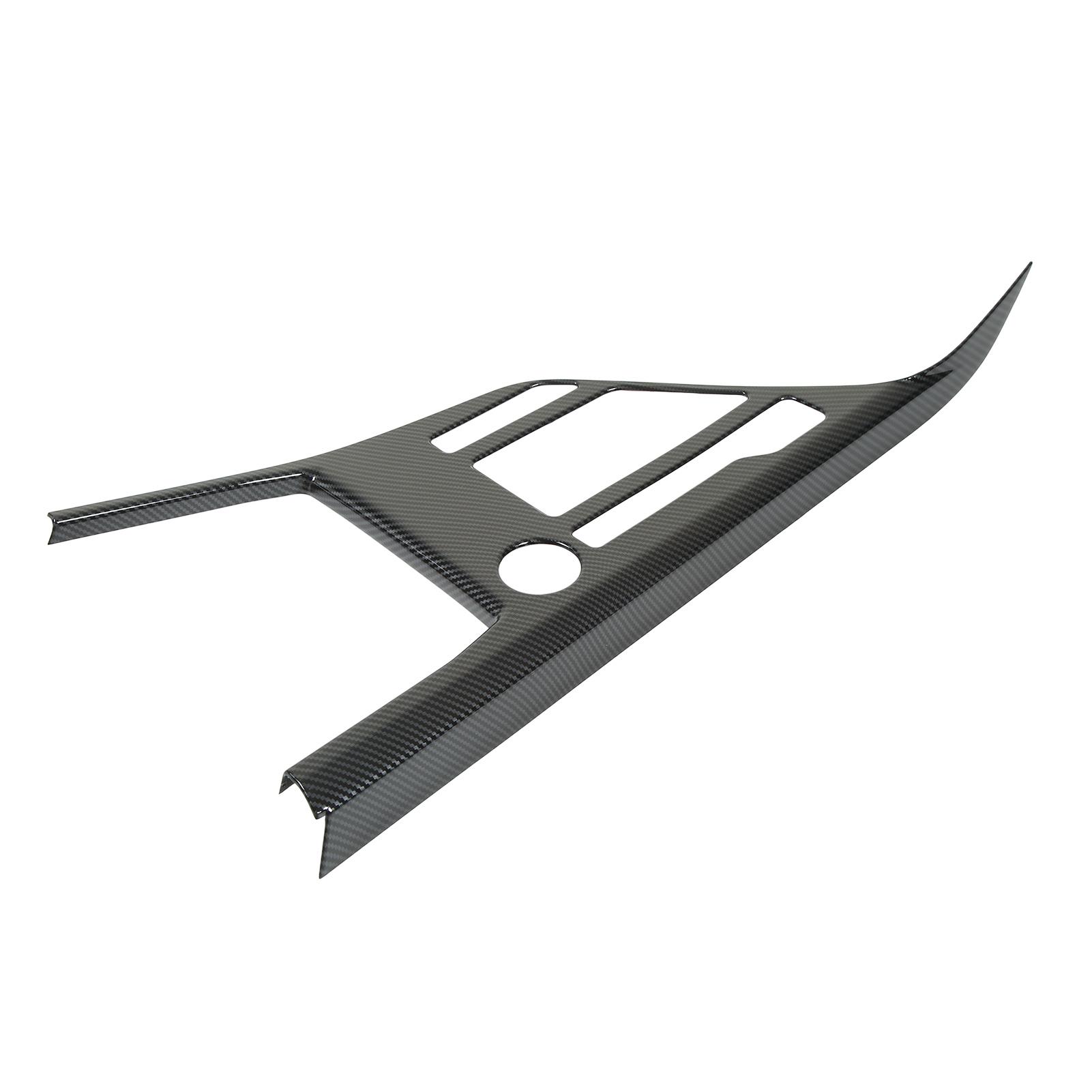 

Gear Shift Panel Cover Trim Sticker Carbon Fiber Style Central Control Decor Replacement for Kia Niro SG2 2021 Up