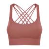 Longchen Cross-Back Bare-Feel Sports Yoga Bra