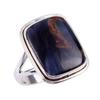 Natural Pietersite Gemstone Handmade 925 Solid Sterling Silver Ring Size 8 Y6Q54