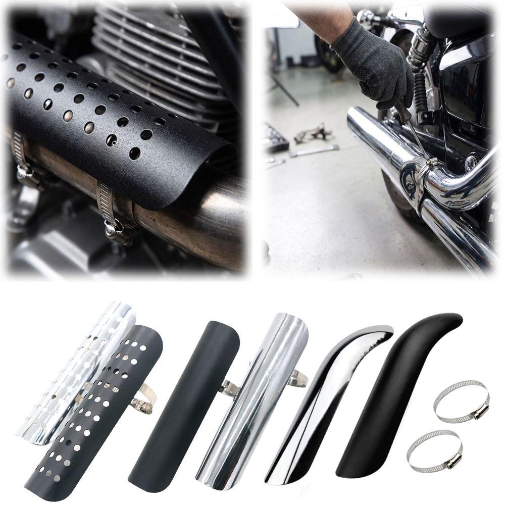 Universal Pipe Heat Shield Cover High Temperature Resistant Moto Accessories Motorcycle