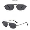 Women's sunglasses, single-beam oval sunglasses, retro sunglasses.