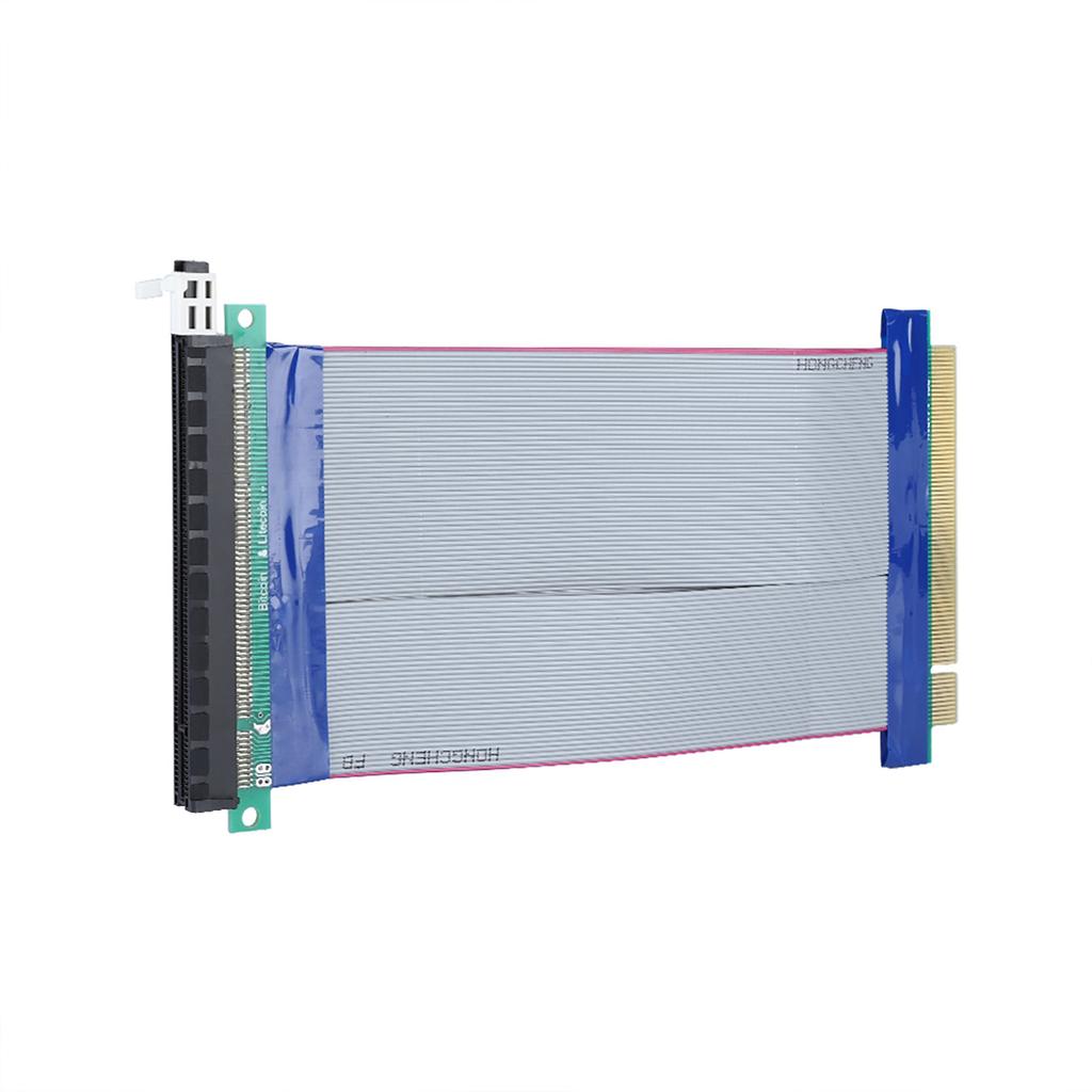 19CM PCI E Riser Card Extender PCI E 16X Soft Flat Extension Cable