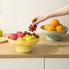 Portable Fruit Draining Bowl High Base Decorative Fruit Basket Snack Holder Wedding Party Dessert Storage Stand