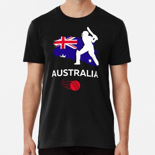 Australian Cricket Premium T-Shirt S To 5XL Made In the AU/USA T-Shirt