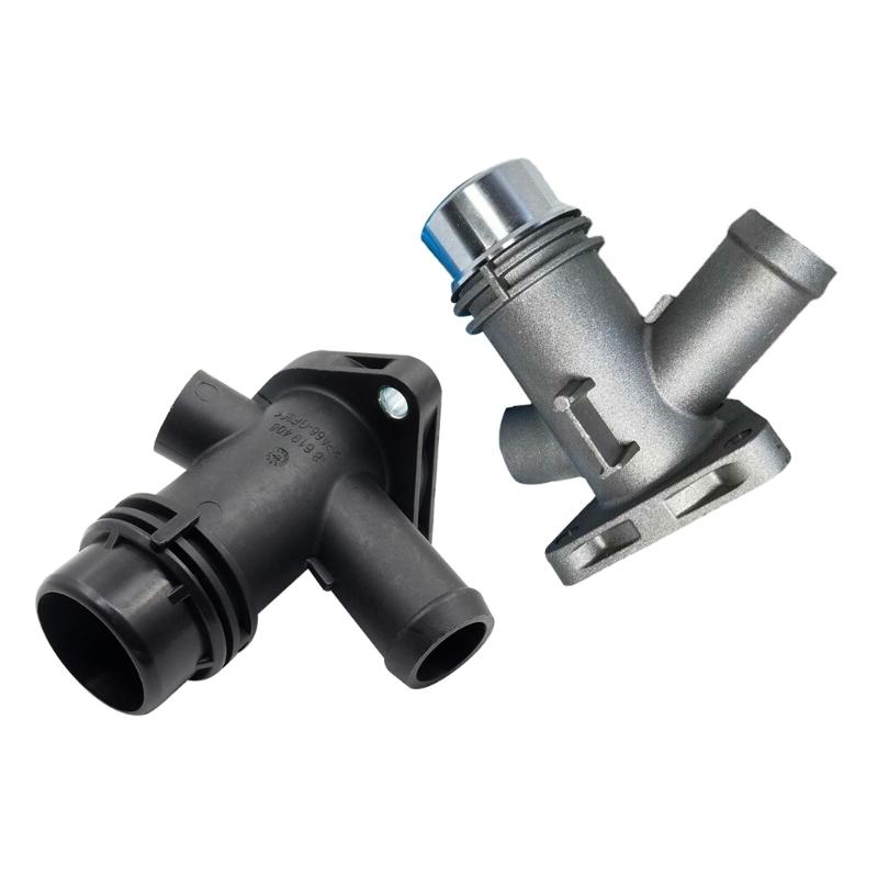 Car Engine Coolant Thermostat Outlet Connector 11118619408 for F22 F23 F30 F31 F32 F33 F34 G12 G01 G02