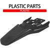 Motorcycle Rear Fender Mudguard for Surron Sur Ron LBX X260 X160 Electric Dirt Bike,Carbon Fiber Texture,PP Material