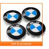 -4Pz 56/68mm Coprimozzo Centrale Ruota Auto Copriruota per BMW E36 E46 E53 E90 E60 E61 E93 E87 X3 X5 F30 F20 F10 G30 Accessori