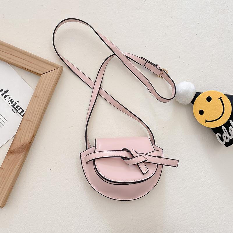 Stylish Korean Style Pu Crossbody Bag For Kids Cute Fashionable Toddler Accessory