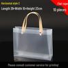 High-End Frosted PVC Tote Bag - Transparent Goddess Day Gift Souvenir