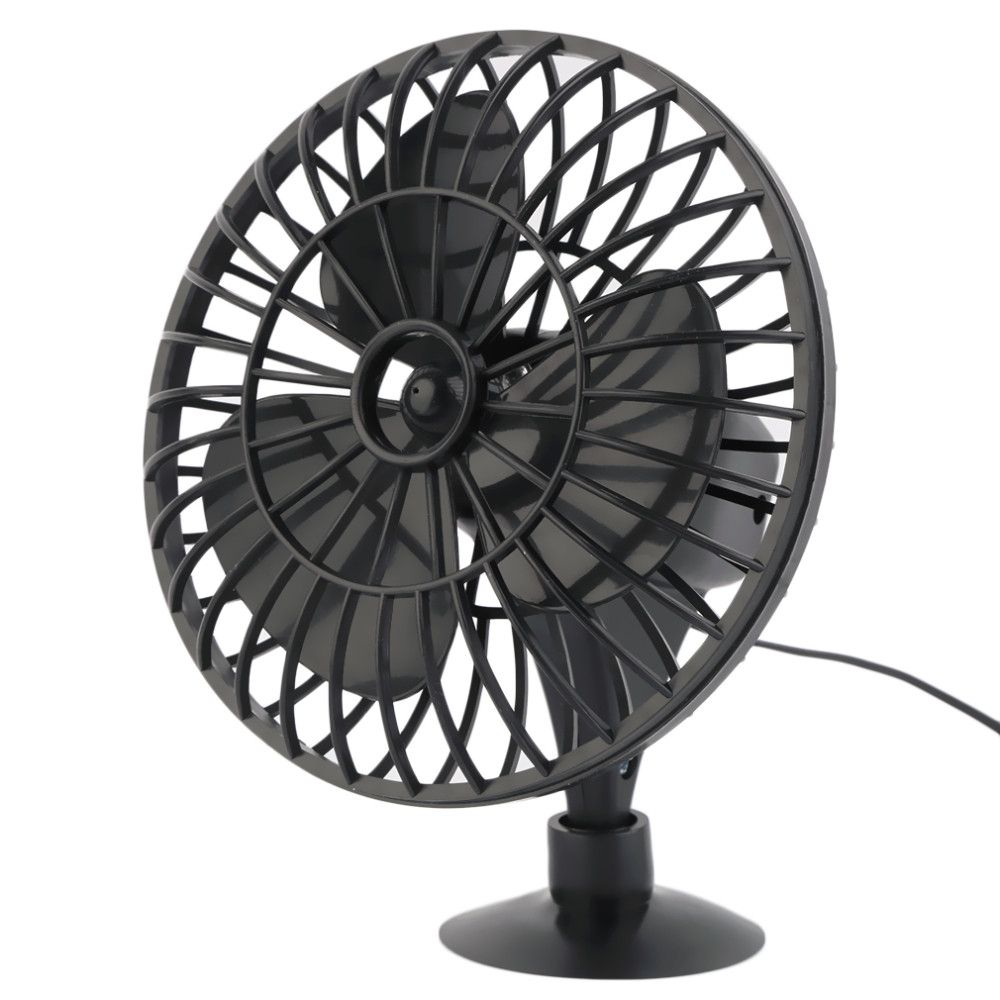 Mini Portable 4 inch Caravan Cooling Dashboard Suction Cup Fan Car Fans 12V Car Air Conditioner