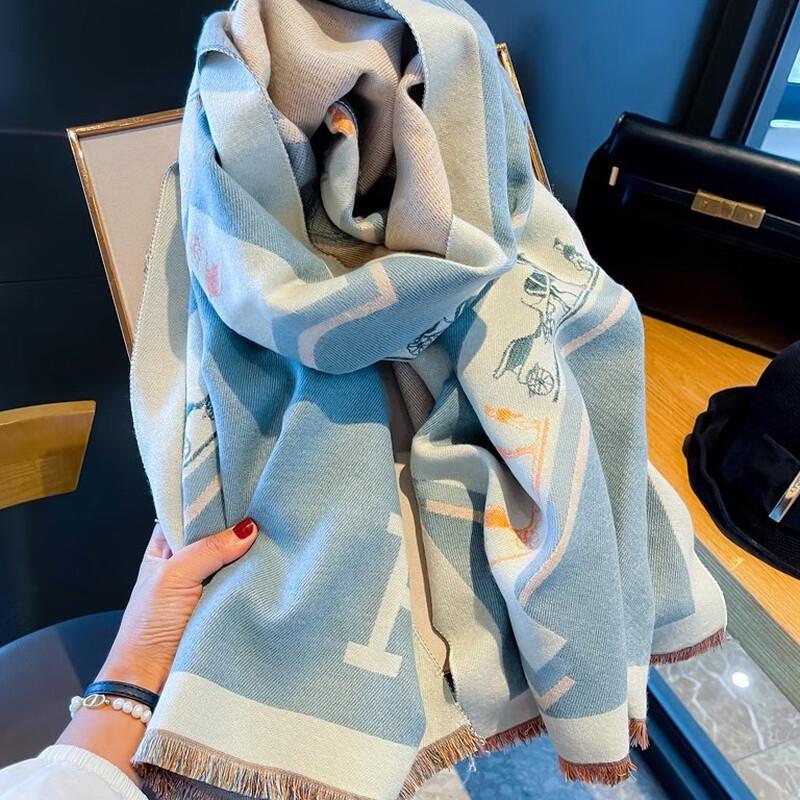 Women s Autumn Winter Warm Imitation Cashmere Scarf Shawl