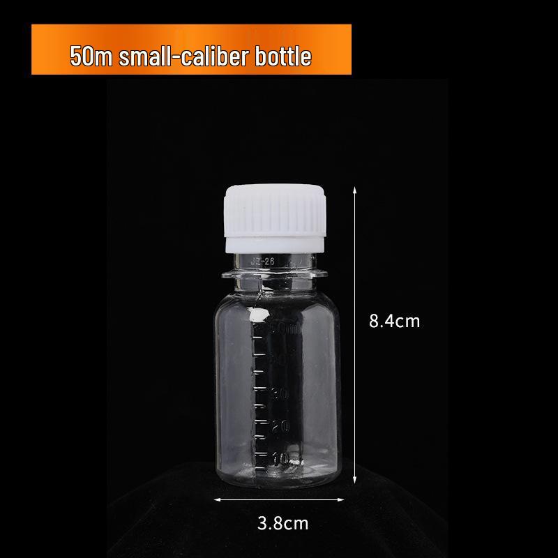 Food Grade PET Polyester Bottle with Tear-off Cap, 100ml/500ml