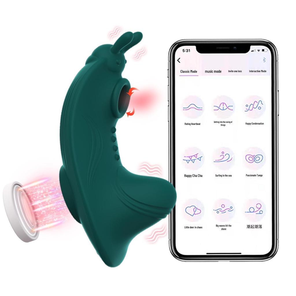 Kompakter Tragbarer Magnetischer Vibrator - Diskrete Fernbedienung für Frauen