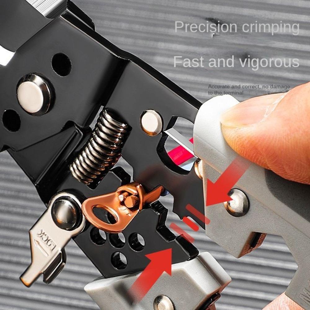 New High-carbon Steel Wire Stripping Pliers 28 in 1 Multifunctional Wire Stripping Tool Hand Tools Non-Slip Pincers Electrician