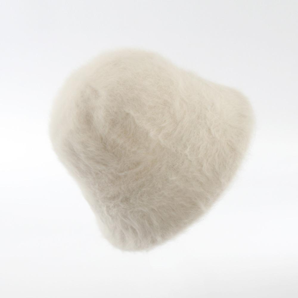 Thicken Plush Fluffy Fisherman Cap Imitation Rabbit Fur Basin Caps Fashion Bucket Hat