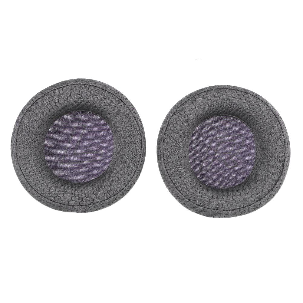 

1 Pair Replacement Earpads Memory Foam Ear Pads Cushions Protein Leather/Mesh Fabric Earmuffs for Sony MDR-V55 V500DJ Headphones