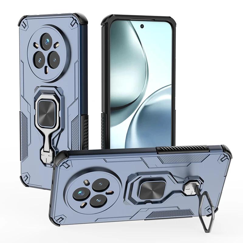 Rotatable Kickstand Capa for Realme 14 Pro 5G 14 Pro+ Plus Case Magnetic Ring Holder Cover for OPPO Realme 14 Pro Plus Fundas