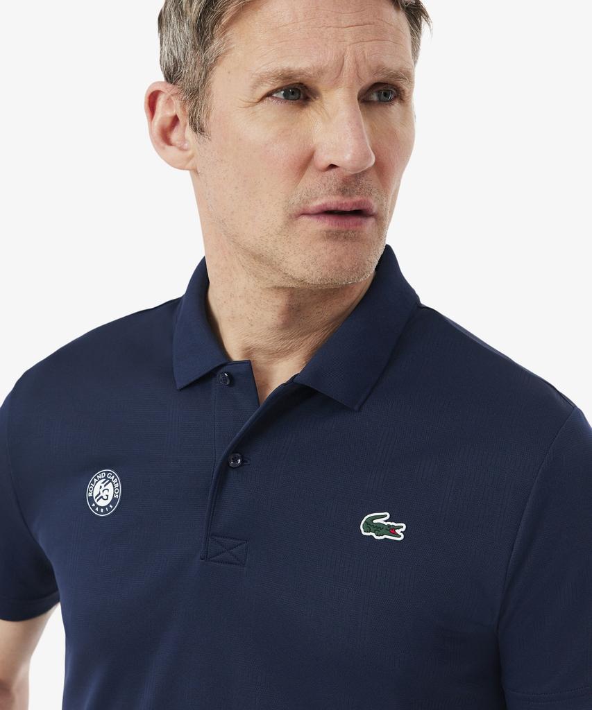 LACOSTE Men'S Roland Garros Daniil Medvedev Short Sleeve Polo Shirt Dh0334-56G 166